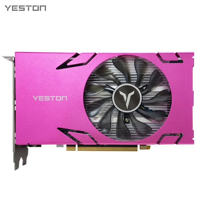 Yeston RX580-4G 6HD Graphics Card 4G/256bit/GDDR5 Memory 1206MHz Core  Frequency 6 HD Ports