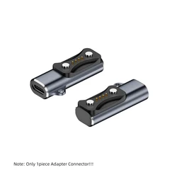 Magnetic USB - C Charging Adapter Connector and Power Converter (GRAY)