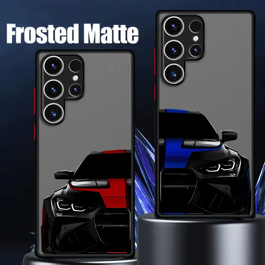 Cool WM Dream Car Tail Shockproof Matte Phone Case - Elegant and Durable Protection