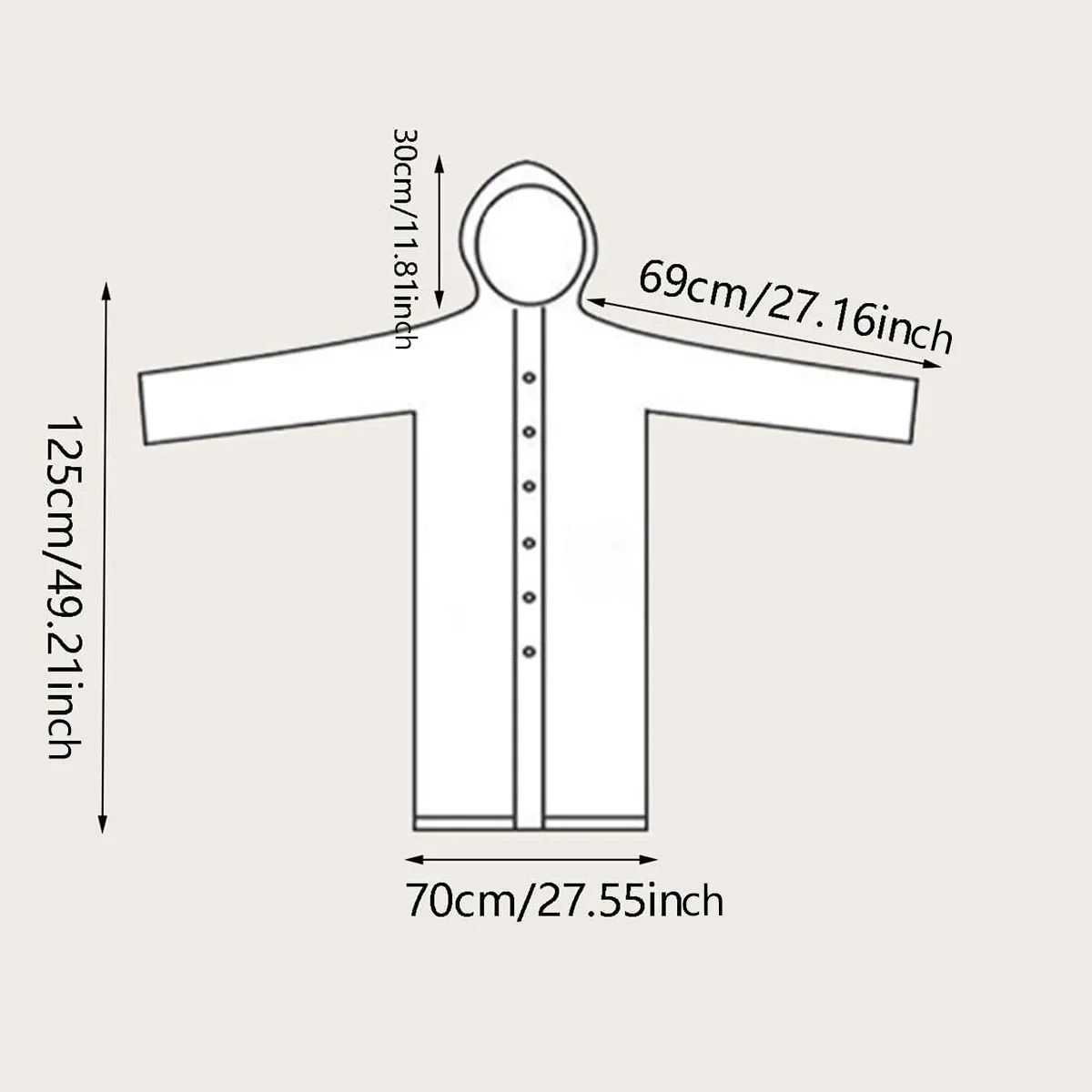 EVA windbreaker raincoat outdoor