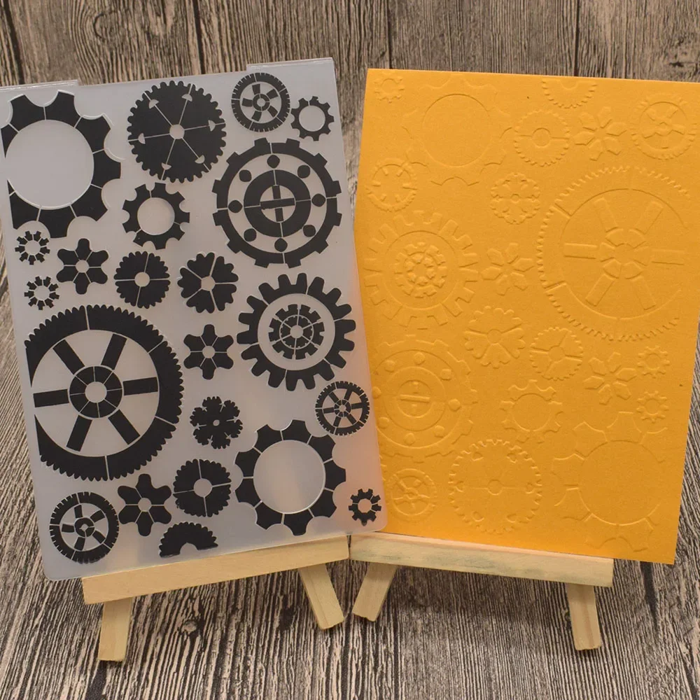 Heart Flower Lace Leaves Plastic Embossing Folder for Scrapbooking Album Decoration DIY Paper Birthday Card Making plastic embossing folder
