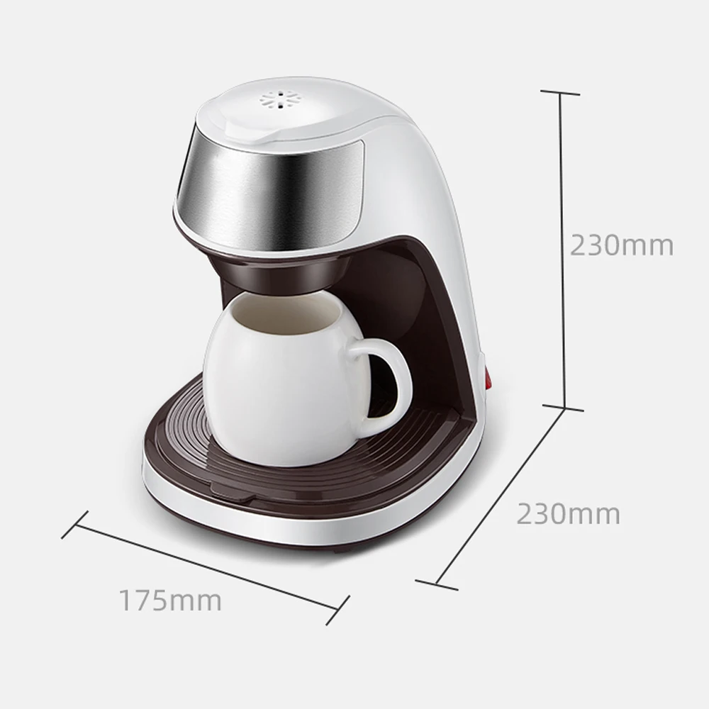 Coffee maker Mini Electric Drip Coffee Maker American Drip Coffee Maker One Button Operation Tools
