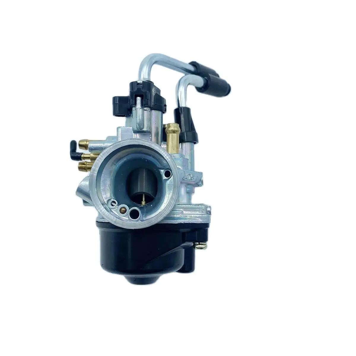 HICCYRODLY Carburateur 2 Temps PHVA17 17.5 Mm Argent – Compatible Aerox 50 / Minarelli PHBN