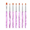 5/20Pcs Nail Art Brush Design Tip Painting Drawing Carving Dotting Pen Professional Nail Brushes Set Nail Art Manicure Tools New 6