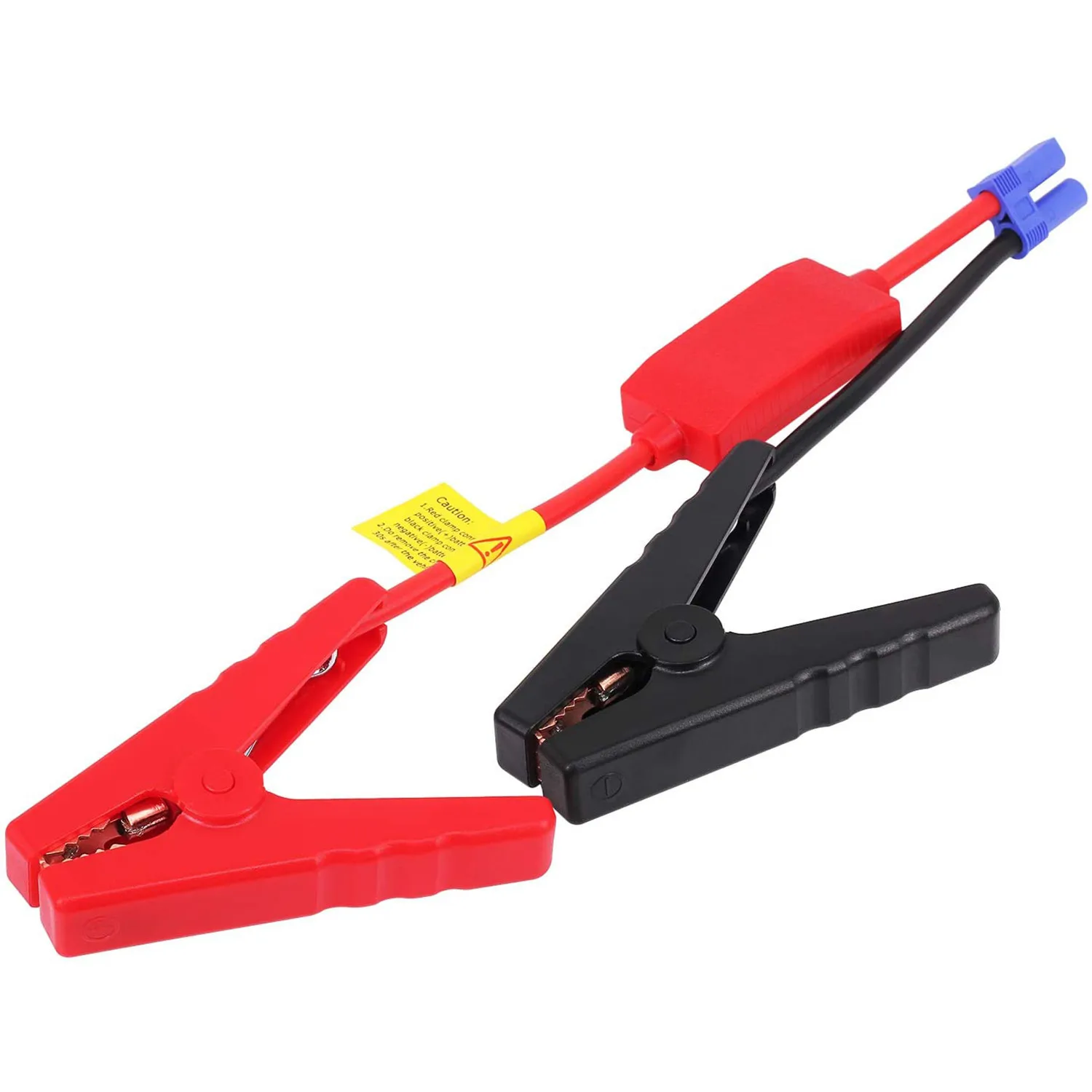 Replacement Car Jumper Cable Charger Alligator Clip Clamp to EC5 Connector for 12V Portable Emergency Car Jump Starter Booster