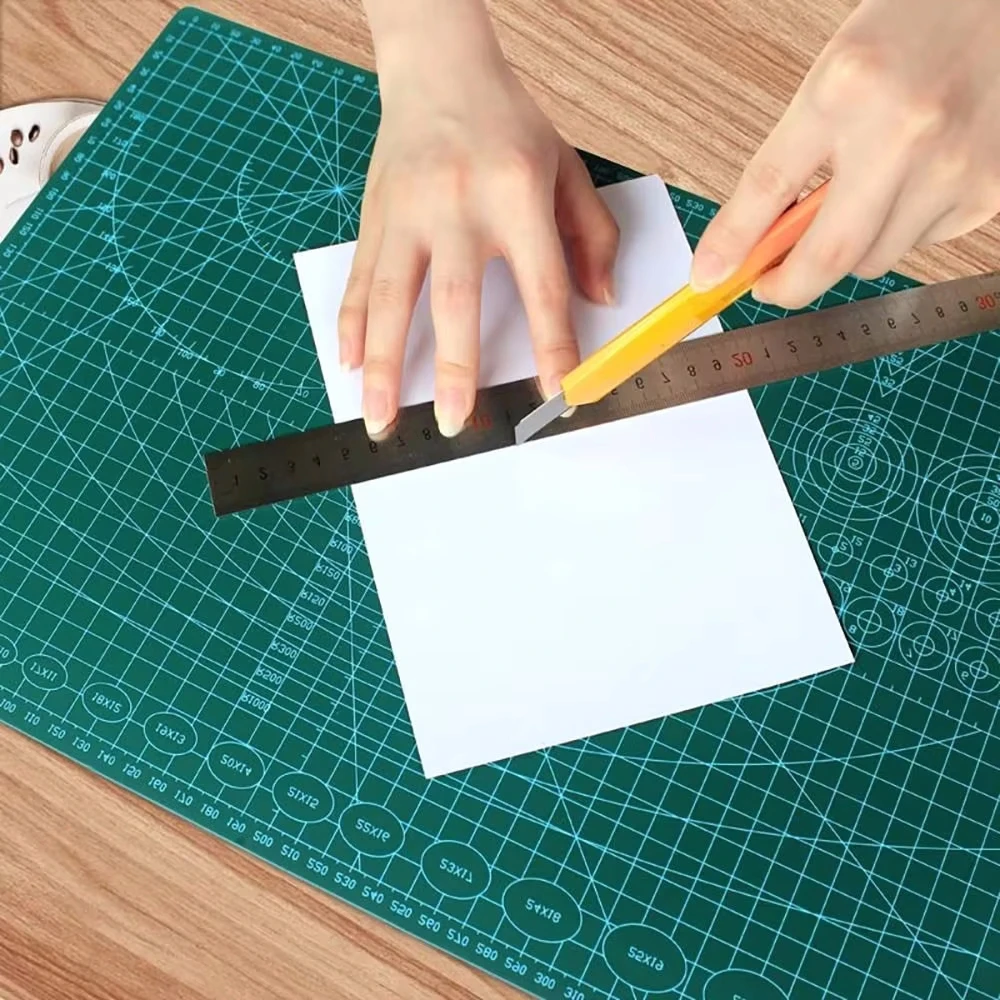A3 A4 PVC Cutting Mat Double-side Pad Leather Craft Tool