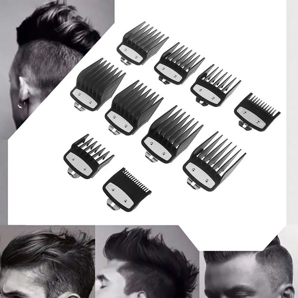 

1PC 10 Sizes Men Hair Clipper Limit Comb Salon Barber Cutting Guide Replacement Attachment Hair Trimmer Hairdressing Tools