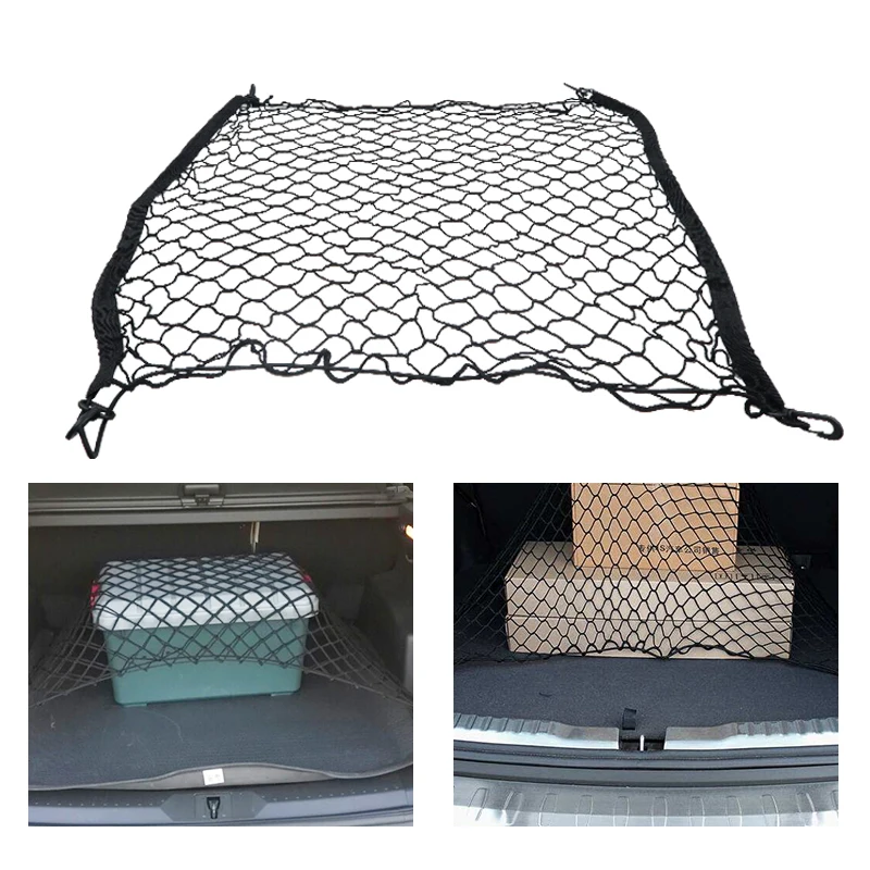 Filet À Bagages En Nylon Élastique Pour Voiture, Accessoire 90x30 90x40  70x70 110x40 110x60cm - AliExpress