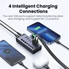 UGREEN USB C Hub 5Gbps 7 Ports USB3.0 Splitter with Individual OFF/ON Switch LED Indicator  for PC Laptop MacBook Pro/Air 3