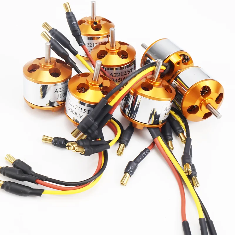Moteur Drone A2212 KV930-3500 1000KV 1400KV 2200KV 2450KV 2700KV