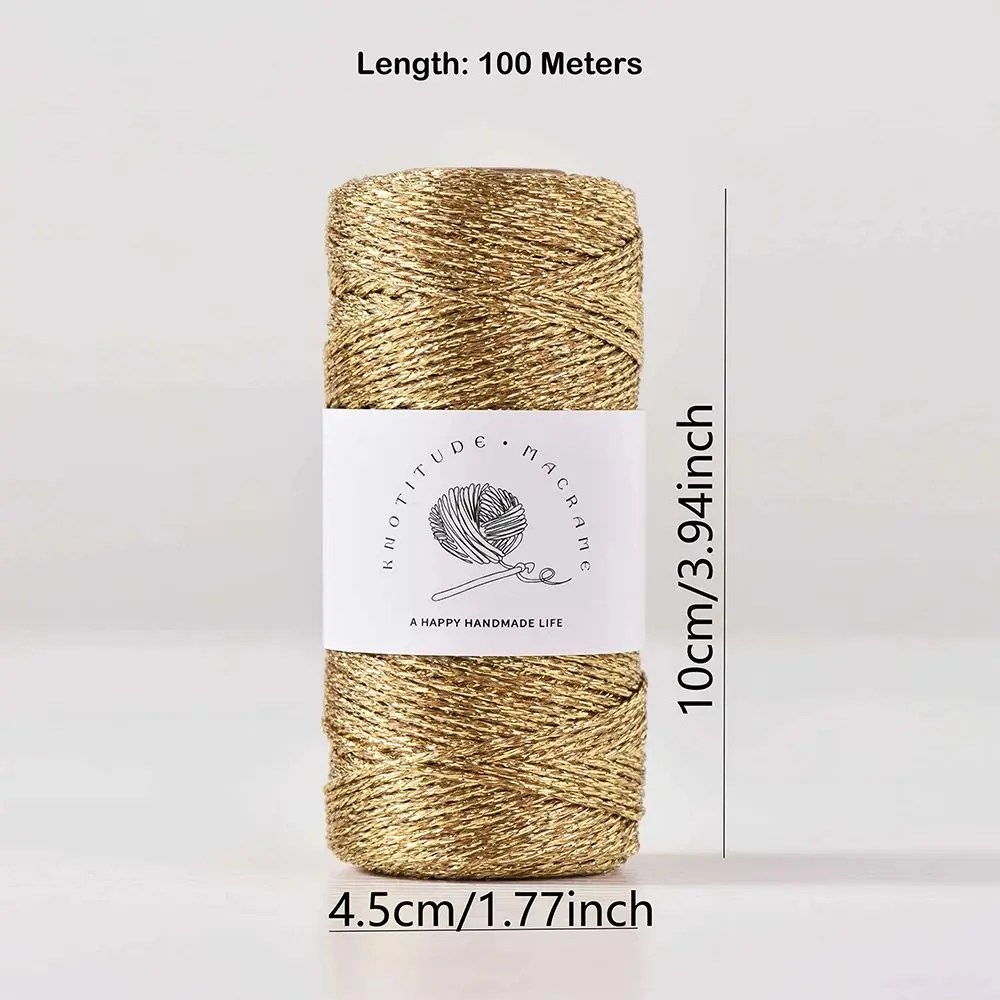 1mm 메탈릭 실 DIY 핸드메이드 뜨개질 크로셰 손뜨개 와이어 멀티컬러 글리터 골드 실버 코드 실 선물 포장 로프