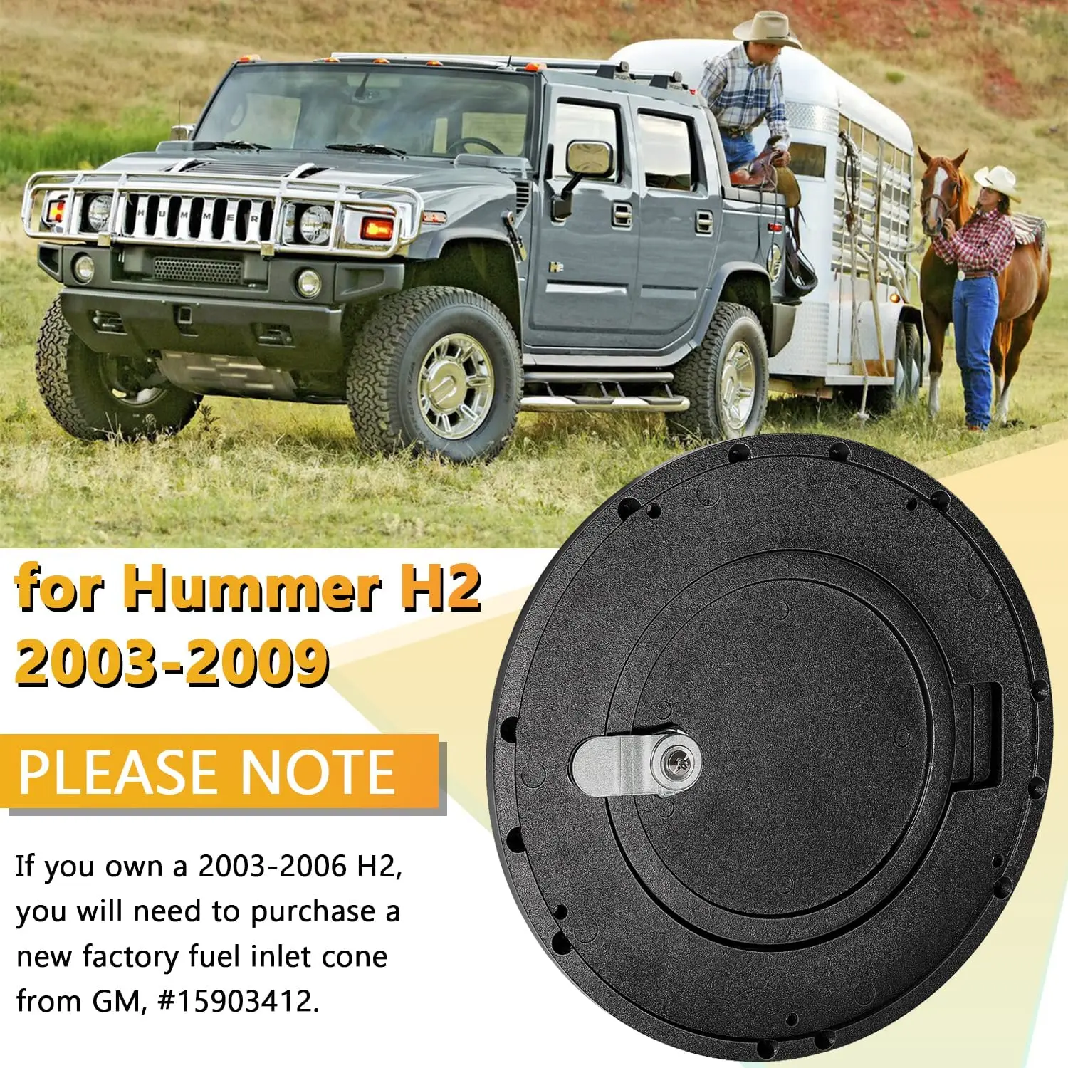 Heavy Duty Fuel Door Locking Billet Aluminum Gas Tank Cap