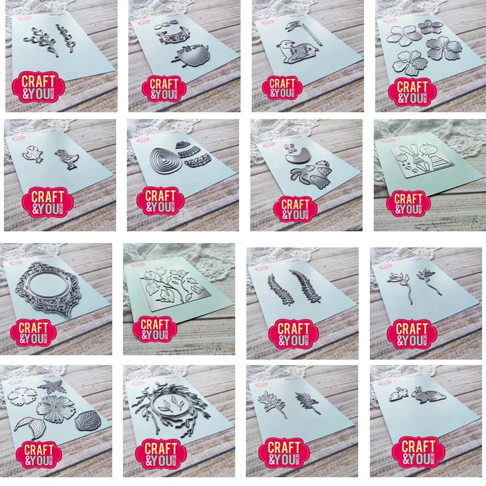 Little Lamb And Little Chicken Metal Cutting Dies Decorazione Per Scrapbooking Craft Diy Album Template Decor