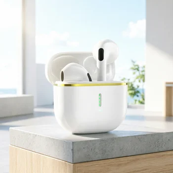 X85 TWS Wireless Bluetooth Headset Transparent ENC Headphones LED Power Digital Display Stereo Sound Earphones for Sport Earbuds 1