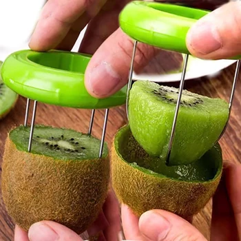 แยกเนื้อ Kiwi Avocado เครื่องตัดมีดที่ถอดออกได้ Shea Corer สลัดผักผลไม้ Peeler มะเขือเทศมะนาว Peeling Gadget ครัว 1