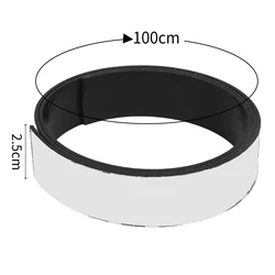Versatile Self - Adhesive Magnetic Tape for DIY Projects and Displays (2.5x0.2x100cm)