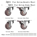 2 Movable 2 Brake