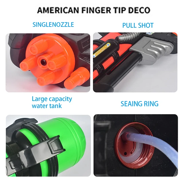 Outdoor Beach Water Guns Pump Sprayer Fighting Water Play Toys Summer Seaside Children's Swimming Pool Game Battle Spray Gifts 5