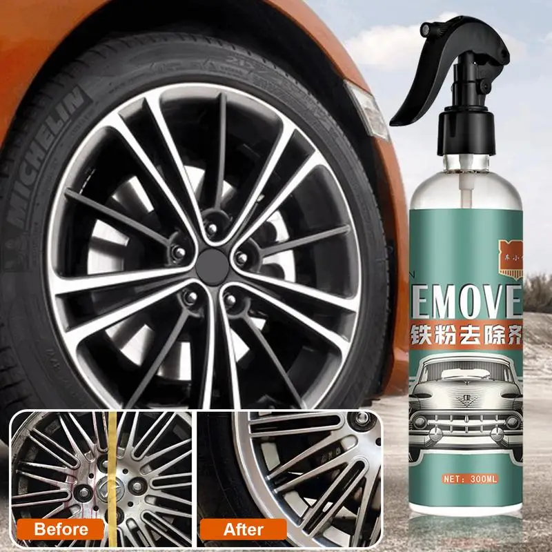 

Car Rust Remover Spray 300ml Multifuntional Car Rust Remover Universal Metal Rust Cleaning Spray portable rust preventing spray