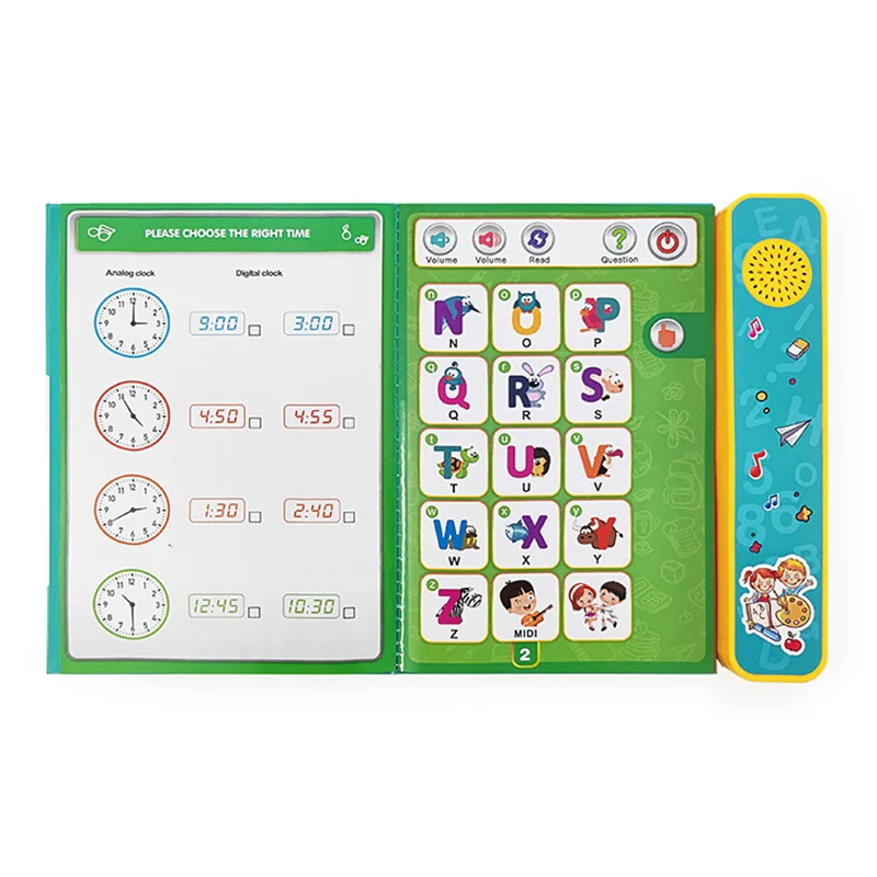 English Point Reading Toy Children's Early Educational Toys Multi Ebook Toddlers Learning English Audible Book Birthday Gifts 3