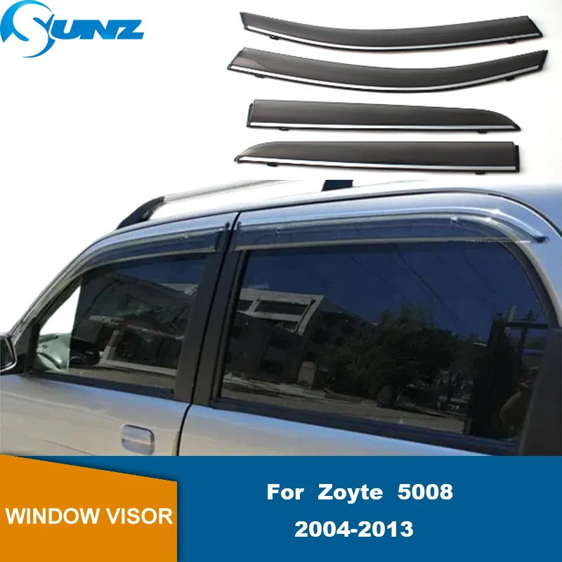 

Side Window Deflector For Zoyte 5008 2004 2005 2006 2007 2008 2009 2010 2011 2012 2013 Car Window Visor Wind Rain Sun Guard