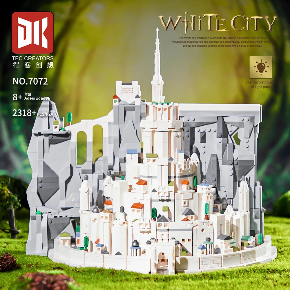 Rings Lego Moc Lego Ideas Minas Tirith Lord Of The Rings The White