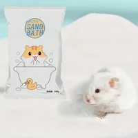 1 Bag Of 500g Small Pet Hamster Shower Sand, Hamster Shower Sand, Soft And Harmless Hamster Shower Supplies 1