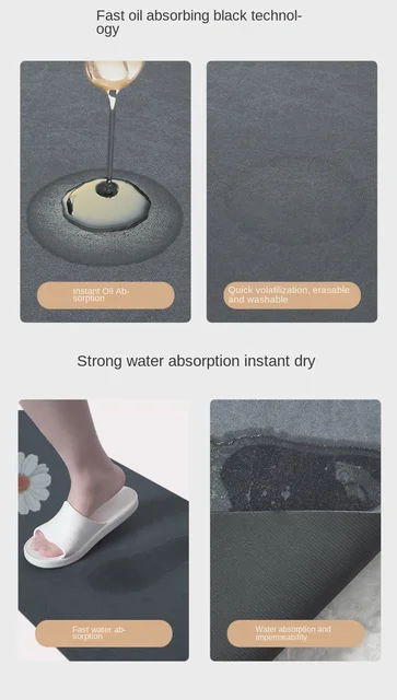 안전하고 세련되게 주방을 꾸미는 미끄럼 방지 주방 매트