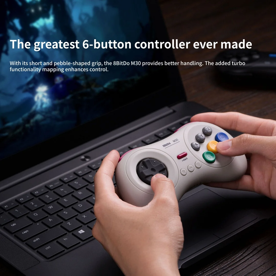 8BitDo M30 Wireless Retro Gaming Controller