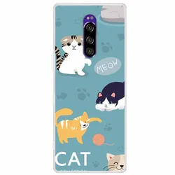 Luxury Animals Transparent Phone Case Cover - Premium Design for Sony Xperia 1 (25)