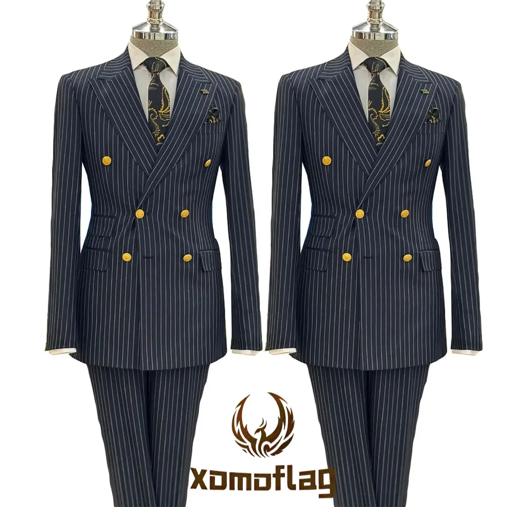 Costumes à Double boutonnage pour hommes