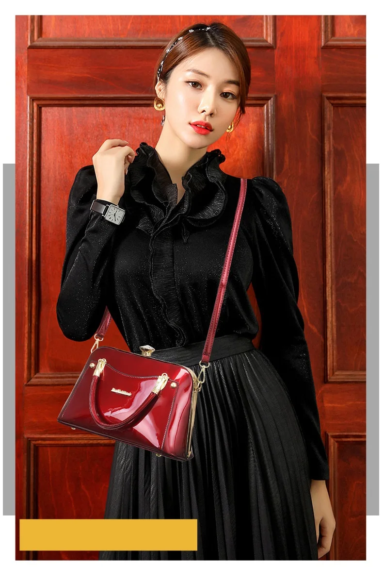 Borsa a tracolla da donna grande borsa a spalla in pelle design_voghion.com