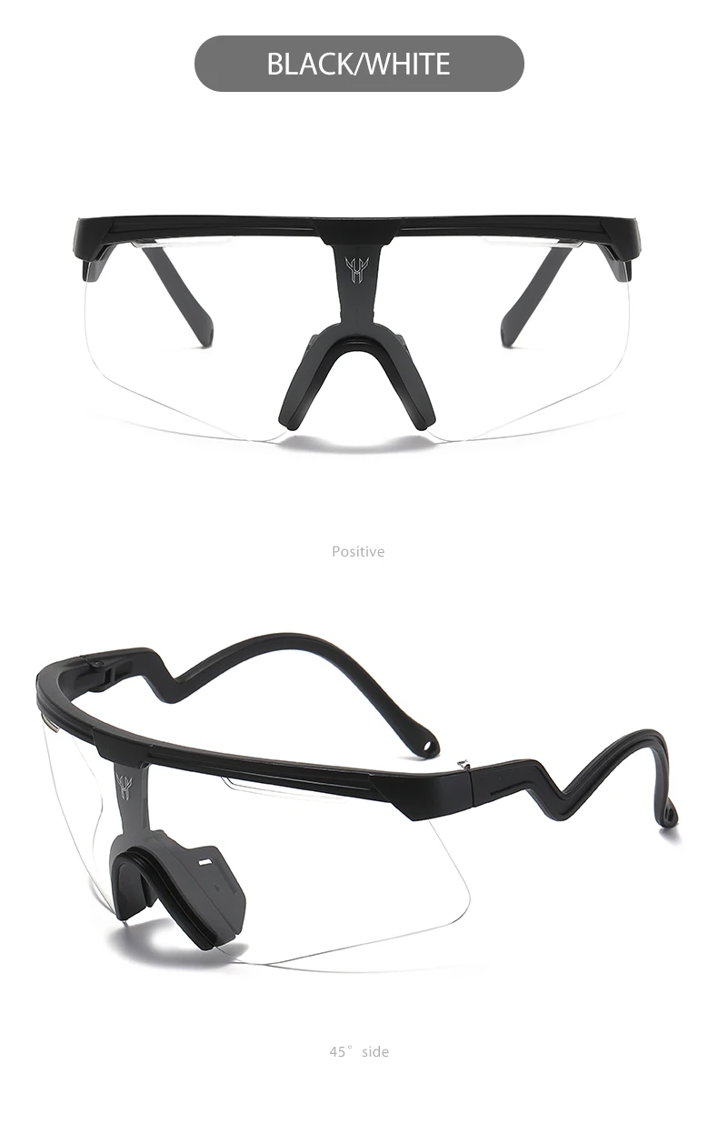 VAGHOZZ Marke Designer Neue Photochrome Sonnenbrille Männer Männlichen Outdoor-Sport Sonnenbrille Frauen Brille UV400 Mode Brillen – Detail 9