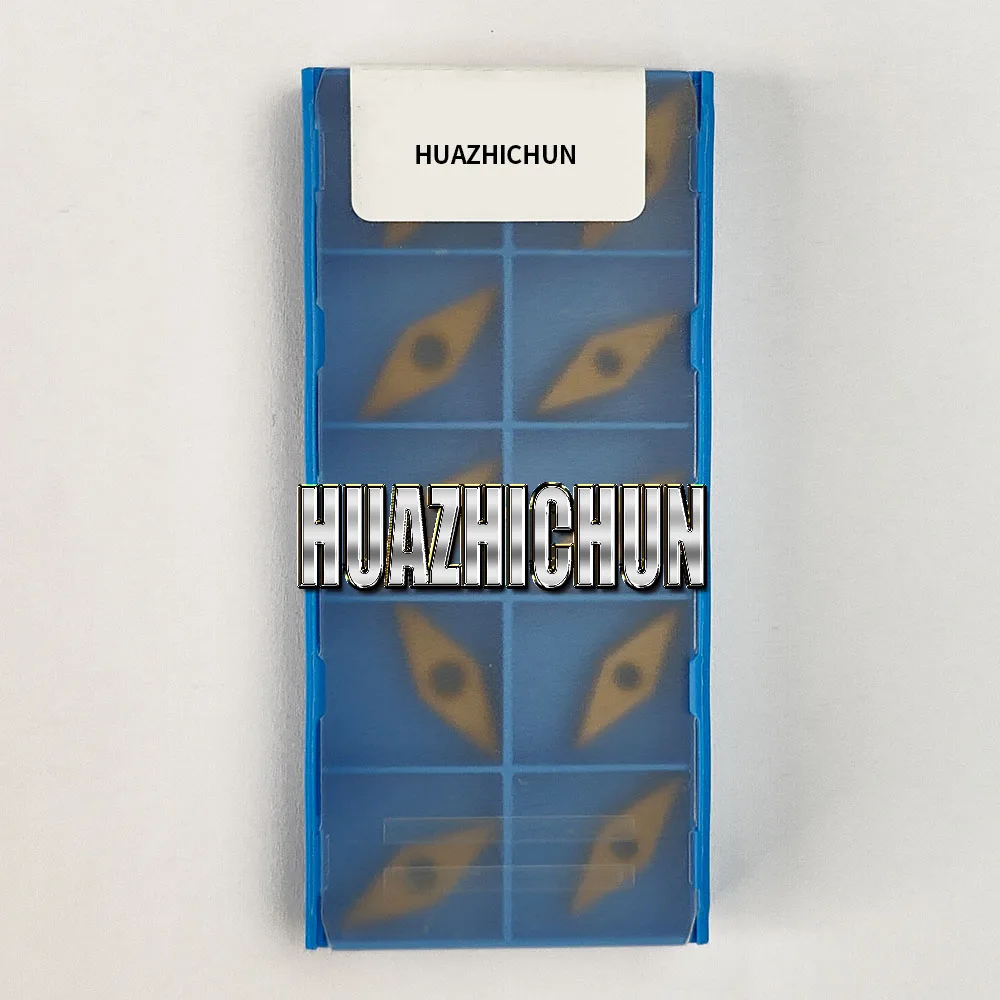 

HUAZHICHUN VCMT110304-FP LCP25T карбидные вставки лезвие резака
