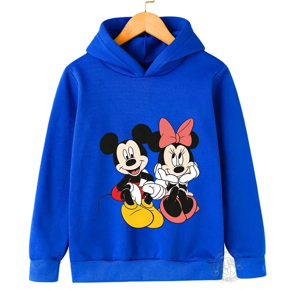 thumbnail image 1 of Sudadera con estampado de dibujos animados de Donald Duck Mickey, sudadera con capucha de moda para uso diario para niños, ropa deportiva para primavera y otoño para niños y niñas, abrigo tipo pulóver, 1 of 4