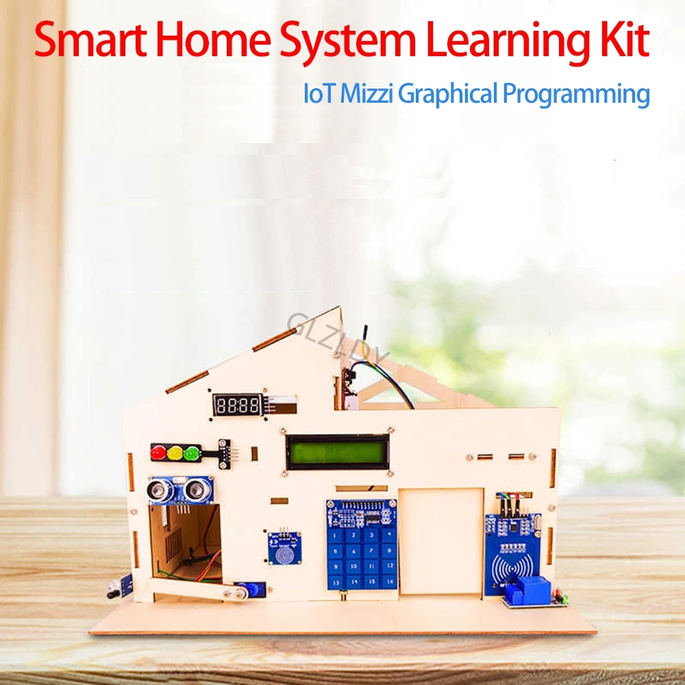 Smart Home System Learning Kit für Arduino UNO IOT MIXLY grafisches Programm STEAM Education Modular Program Software Robot App