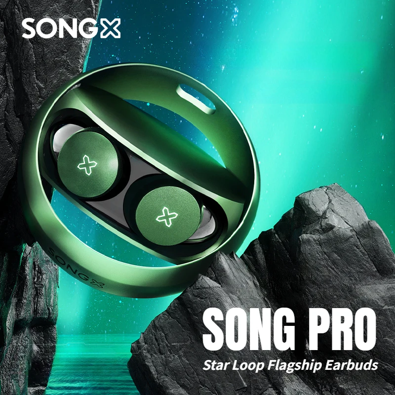 

SONGX SX07 TWS Earbuds Wireless Bluetooth Headphones IPX5 Waterproof ENC Noise Cancelling Earphones Support QI Wireless Charging