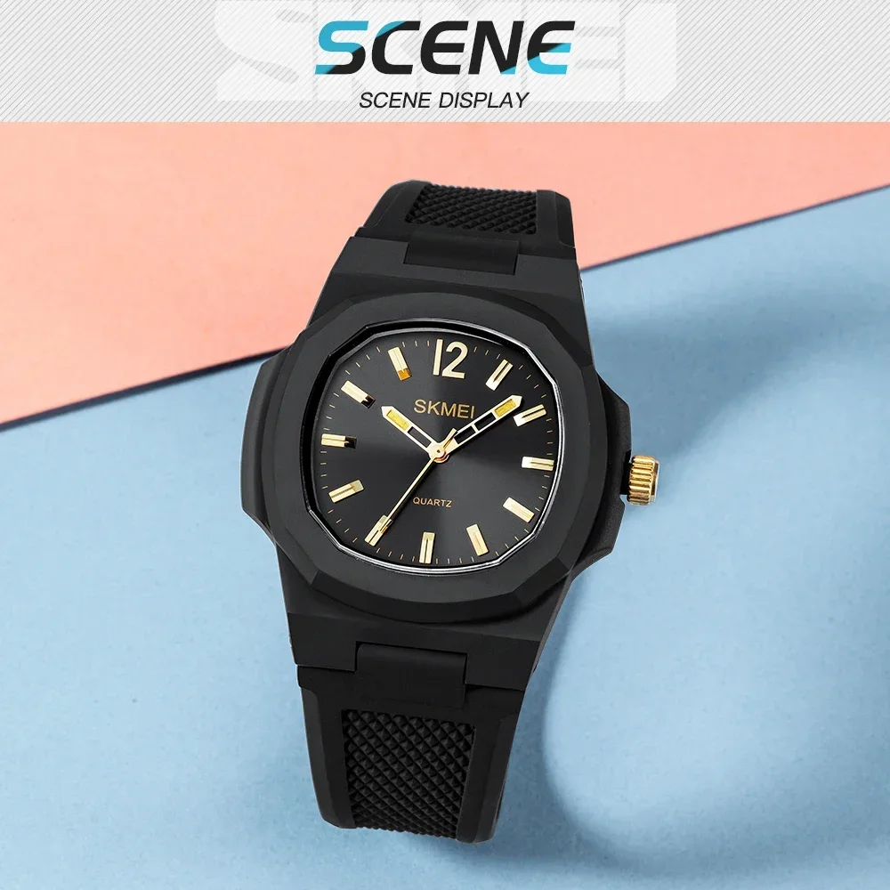 SKMEI Time Male Clock Waterproof relogios masculinos Casual Men Quartz Watch Fashion Sport Mens Wristwatches 1717 5