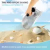 Long Handle Sand Scoop Heavy Duty Stainless Steel Metal Detecting Sand Scoop with Long Handle for Underwater Treasure Hunting 5