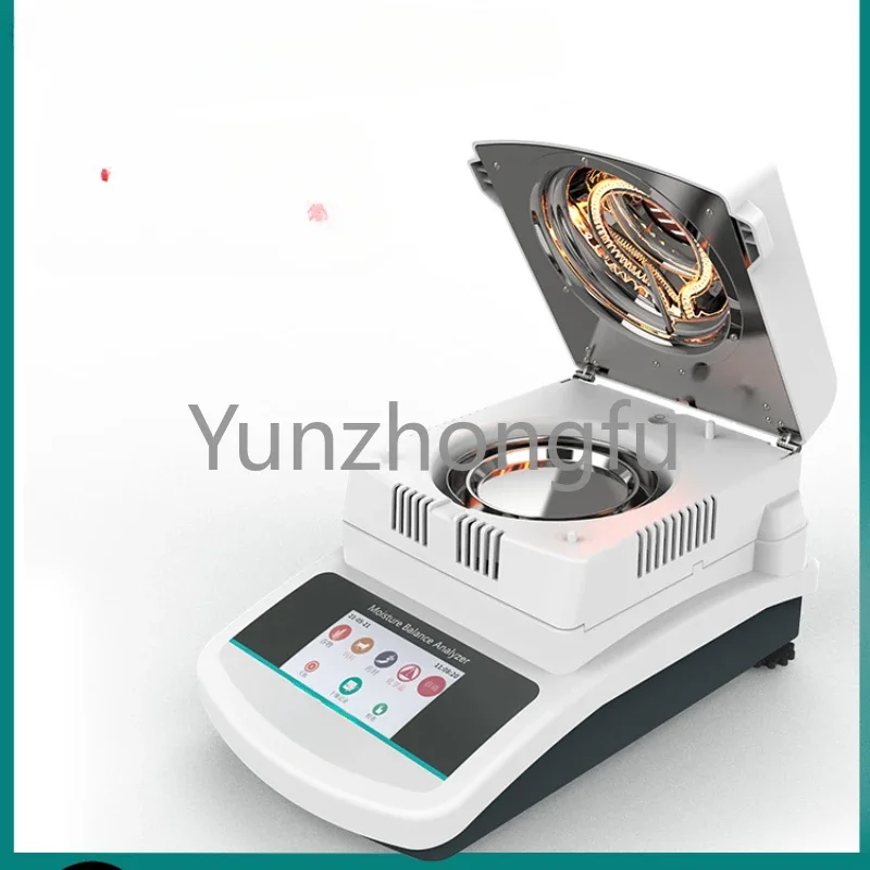 

Moisture Meter Automatic Fast Feed Food Moisture Detector Halogen Tester Moisture Meter