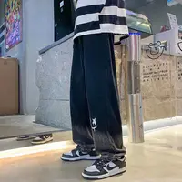 Jean Baggy Vintage à Jambes Larges pour Homme, Pantalon Streetwear Surdimensionné, Droit et Long, à la Mode, Y2k, 2024 5