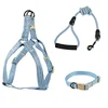 Three-piece Set Of Pet Dog Chest Strap Vest Dog Leash Explosion-proof Collar Outdoor Supplies Small Dog Walking Leash 6