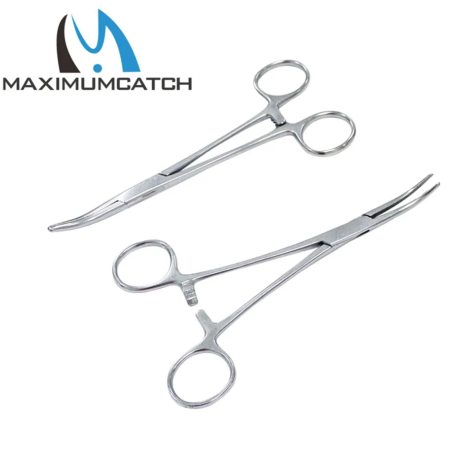 Maximumcatch Curved Hemostats Fly Fishing Tool Fishing Accessory 14/16
