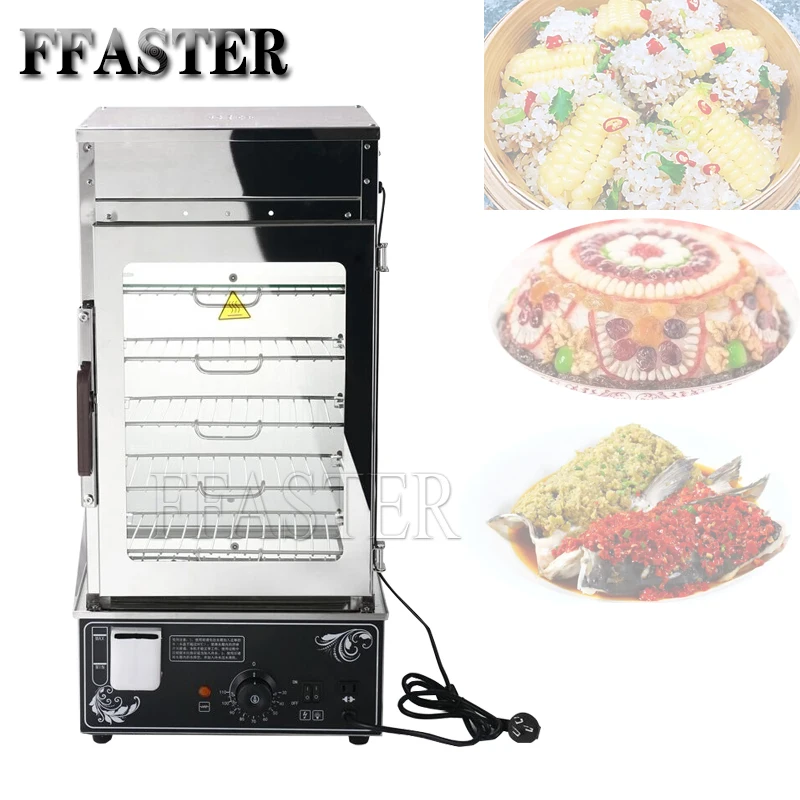 

Commercial Bun Display Steamer Food Display Cabinet Food Warmer Display