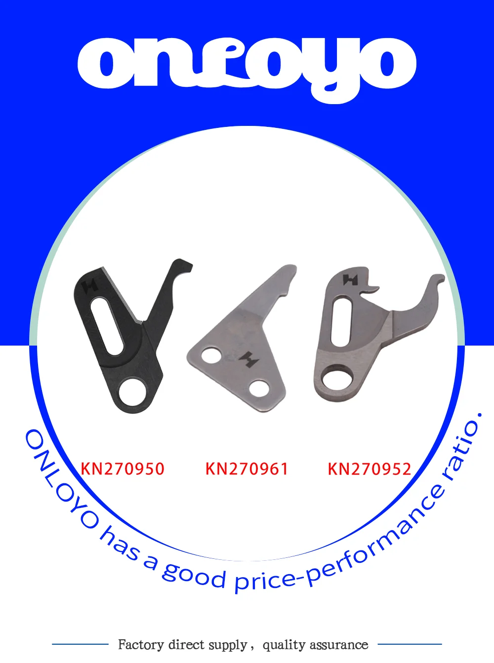 For BARUDAN Computer Embroidery Machine Authentic H Brand MK5 Fixed Knife MOVING And Fixed Knife KN270952 KN270961 KN270950