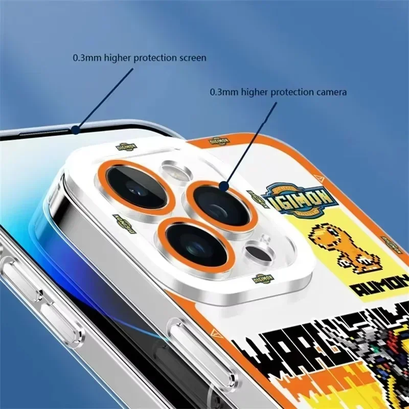 Digimon Adventure Themed Phone Case - Stylish and Durable
