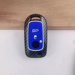 Premium Keyless Entry Protective Shell for Fiat and Dodge Remote Keys (A Blue)