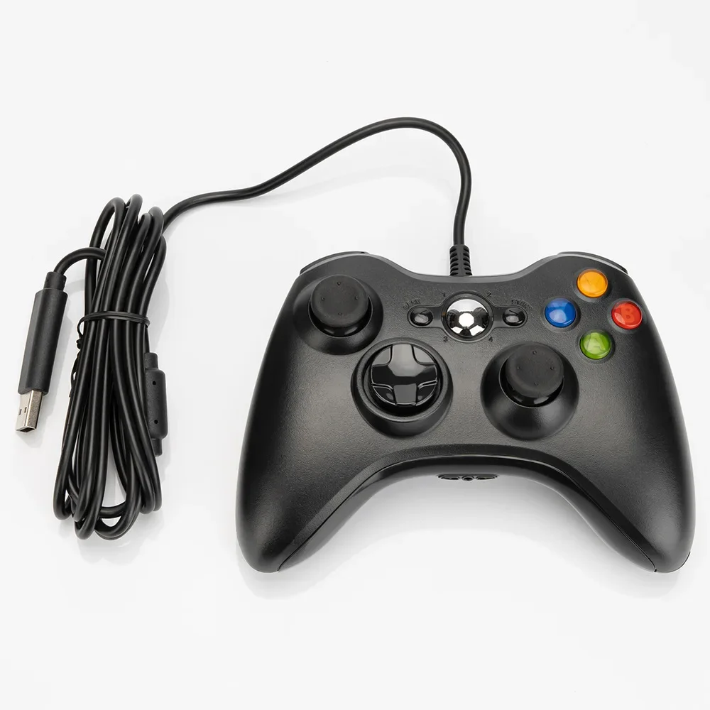 Enhanced Wireless/Wired Game Controller with Dual-Vibration Turbo