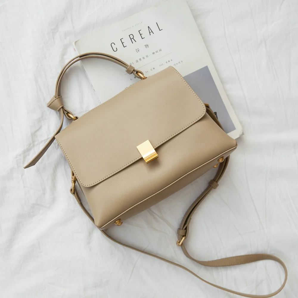 

VENOF 2023 Summer Women's Bag Luxury New Fashion Brand Leather Dating Retro Original Shoulder Crossbody All-match Tote Handbags