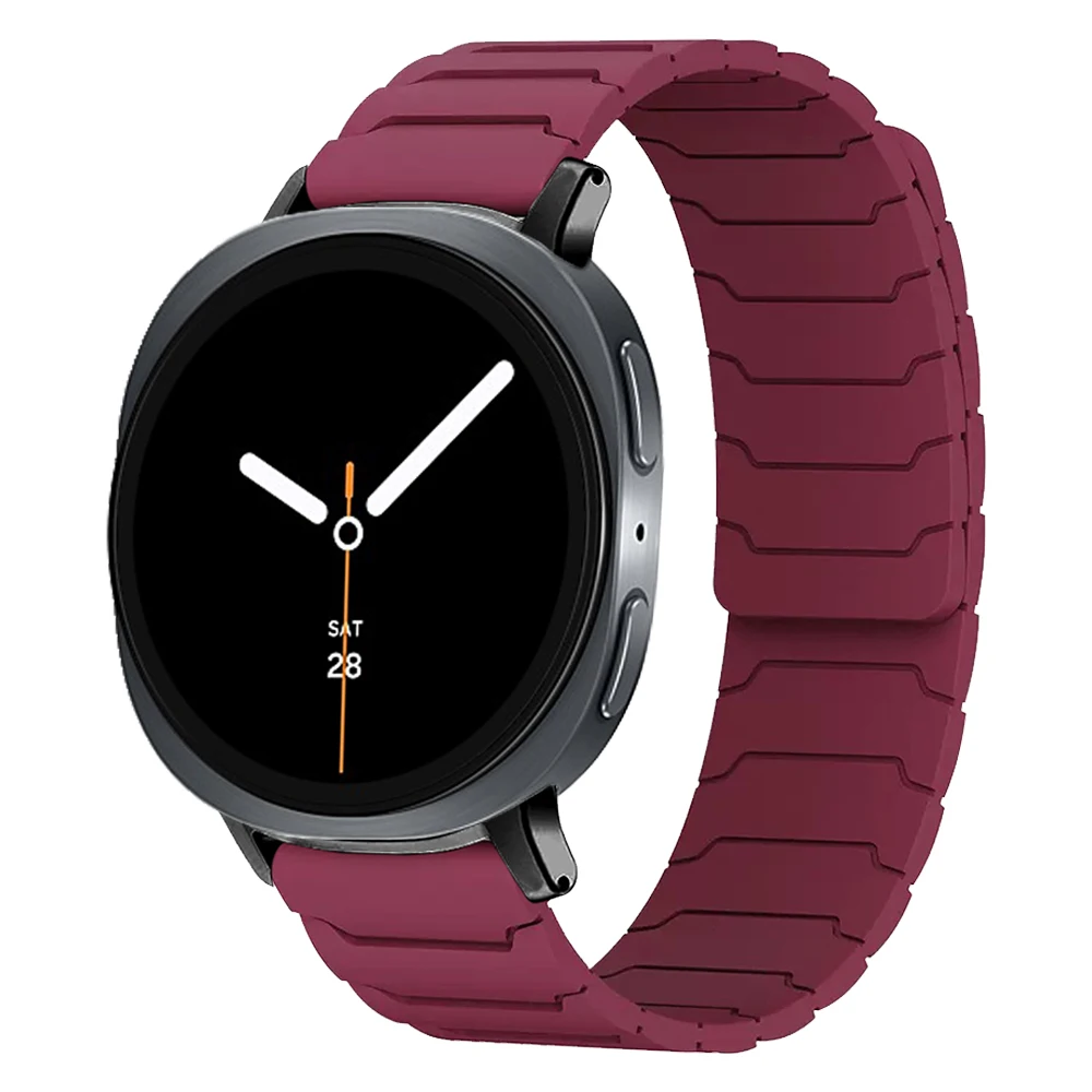 Magnetic Silicone Loop Strap - Premium Replacement Watch Bracelet